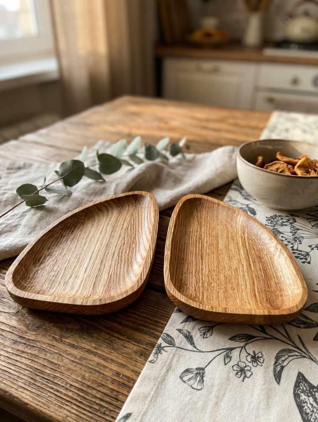 Набор тарелок "Дыши" - фотография товара