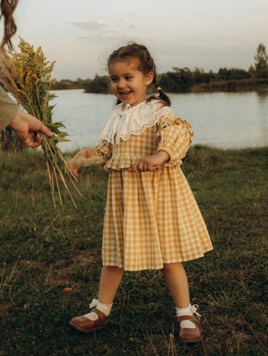 Платье "Мария" желтое