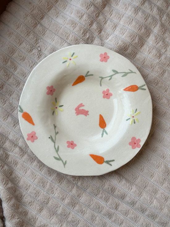 Тарелка "Зайка"