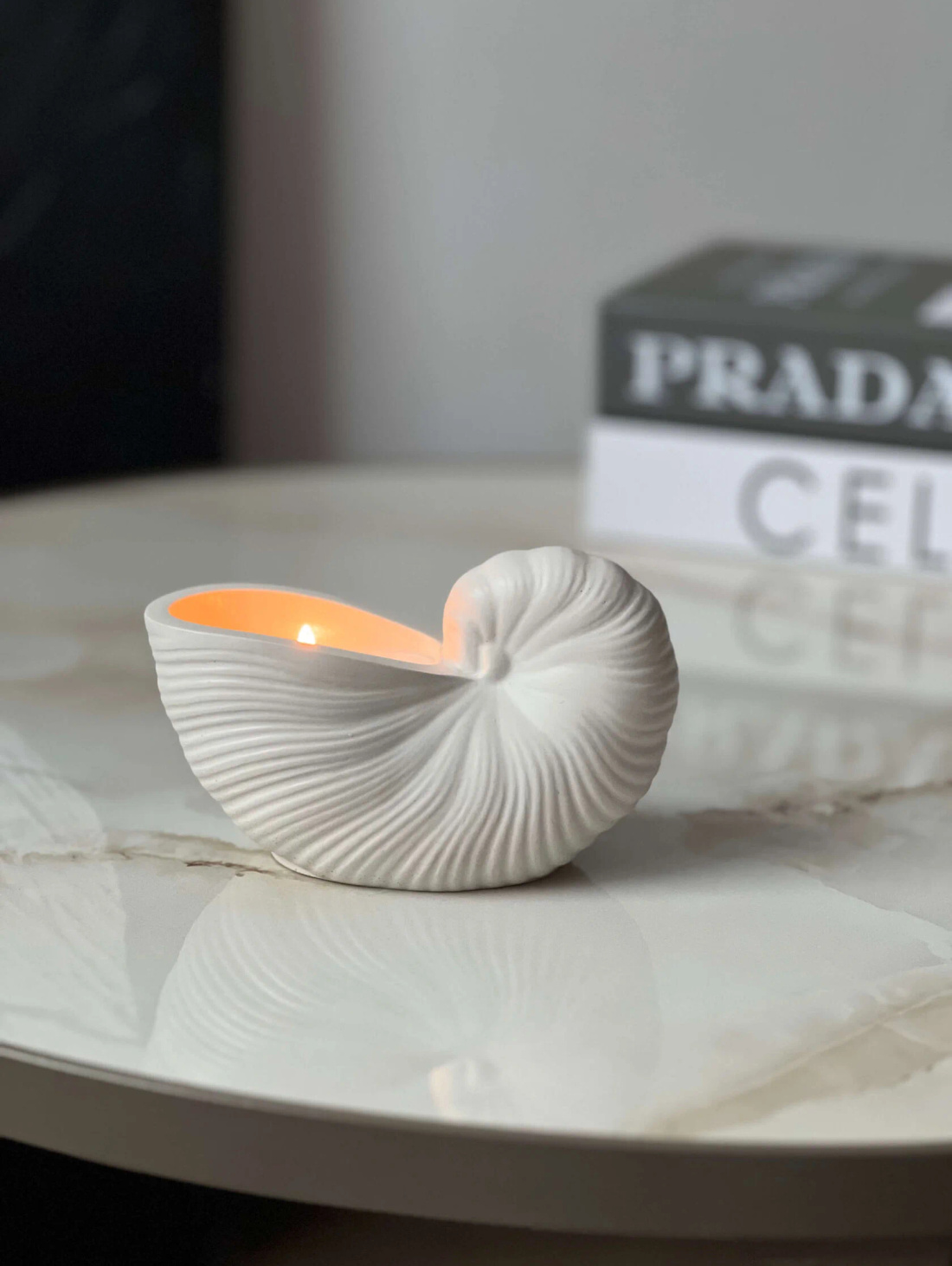 Свеча ракушка «Laguna» - фотография товара