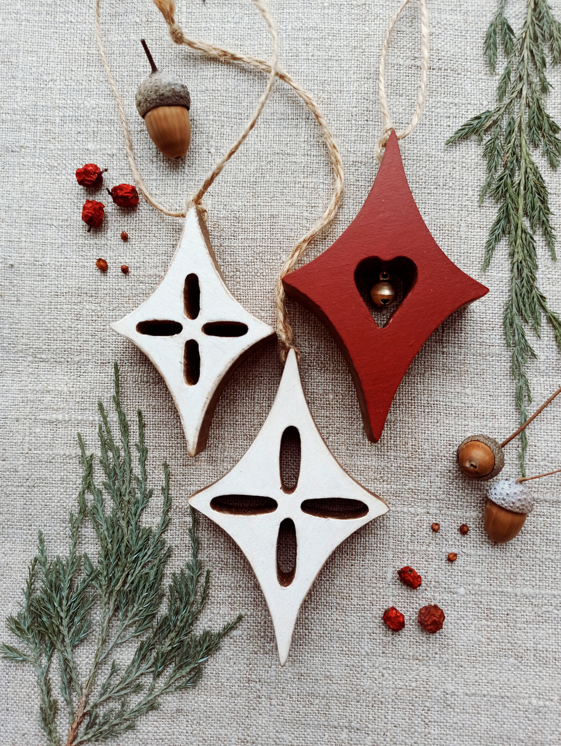 Елочная игрушка " Буби малые" - фотография товара