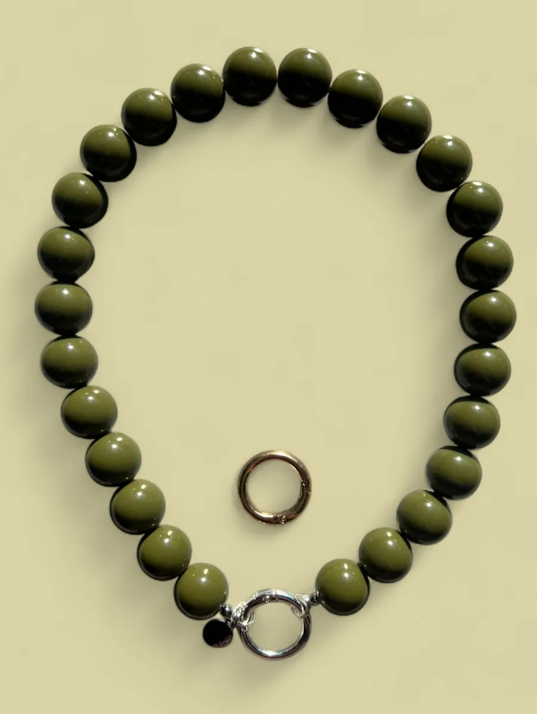 Бусы крупные "Олива" - фотография товара