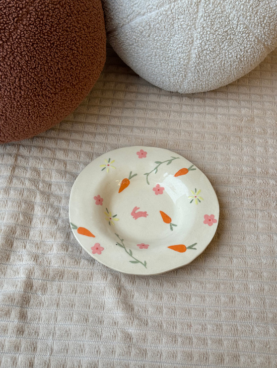 Тарелка "Зайка"