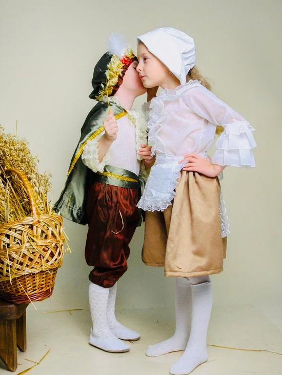 Карнавальный костюм падчерецы "Золушка до бала"