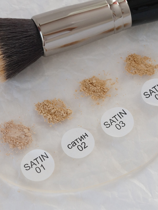 Минеральная пудра для лица SPF20 Сатиновая MINERAL POWDER