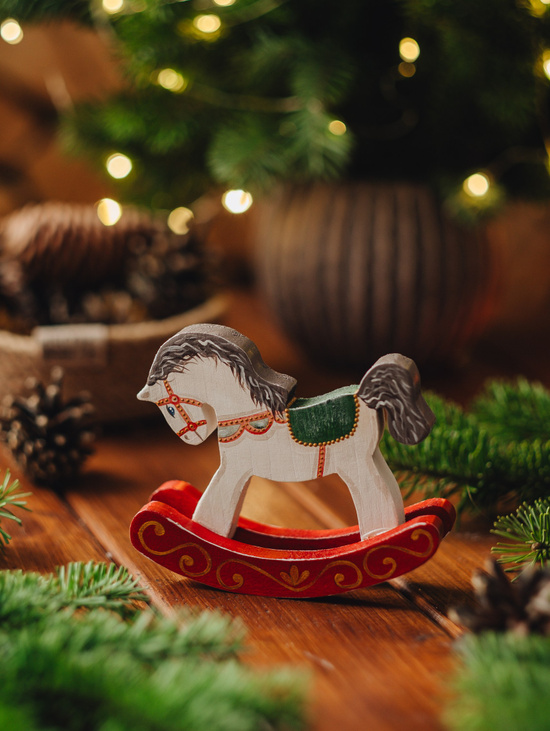 Ёлочная игрушка "Лошадка"