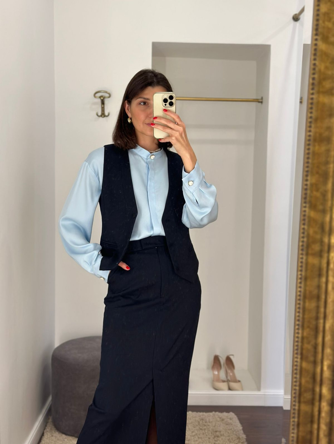 Блуза "Небесная" - фотография товара