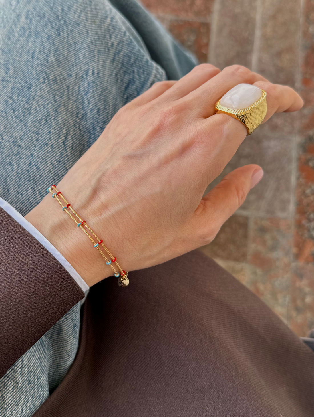 Браслет  из ювелирной стали “Dina” - фотография товара