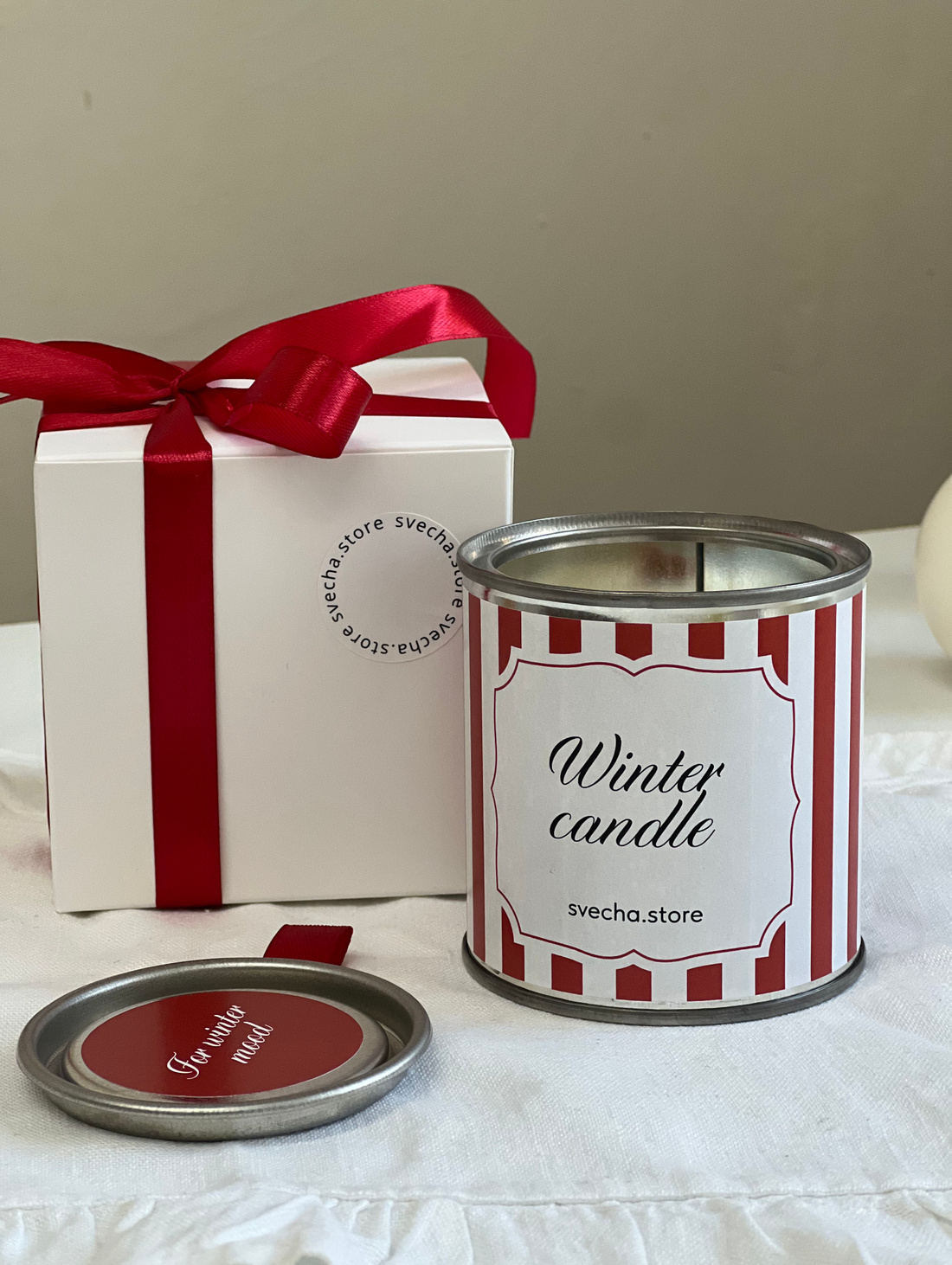 Свеча WINTER CANDLE - фотография товара