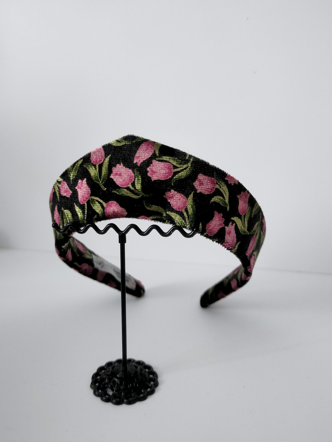 Ободок-кокошник "Тюльпаны" - фотография товара