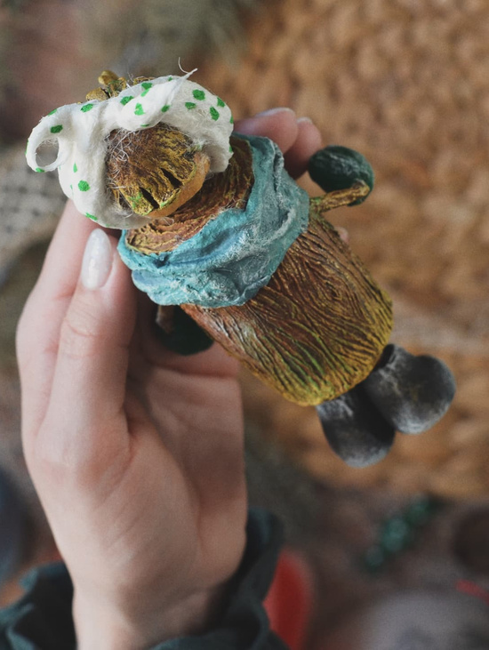 Ёлочная игрушка "Старичок-лесовичок"