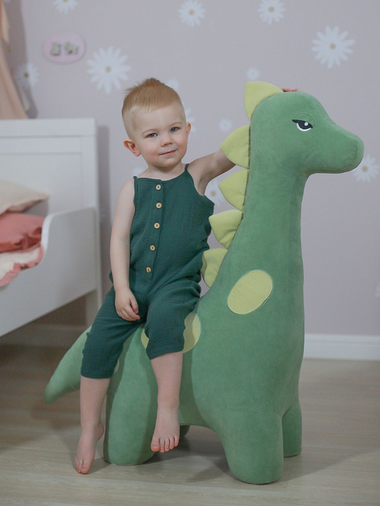 Детский пуфик-игрушка Бронтозавр