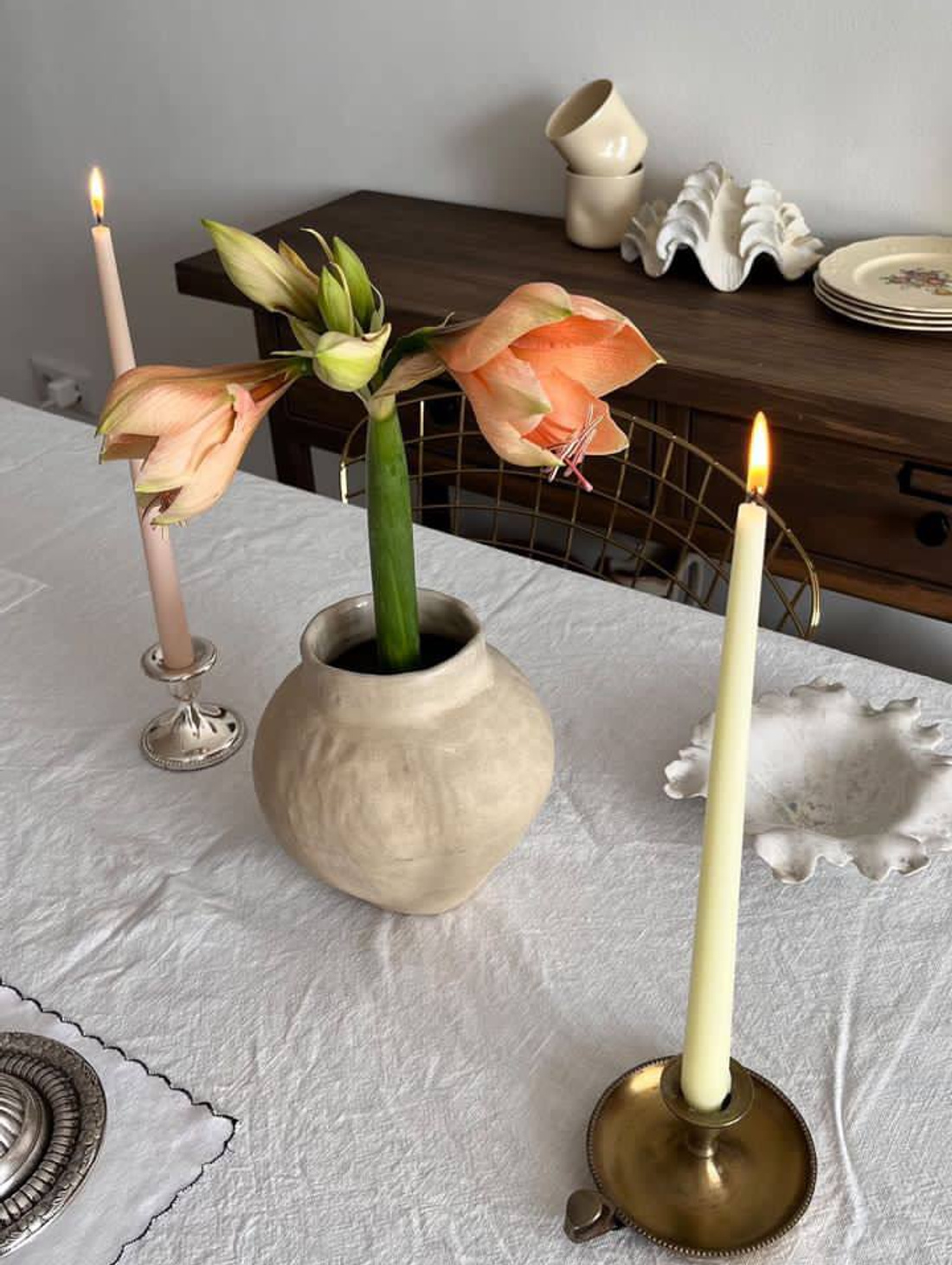 Свечи для сервировки стола - фотография товара