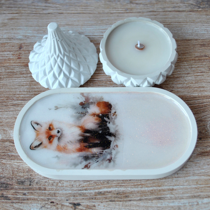 Свеча ароматическая "Лиса"