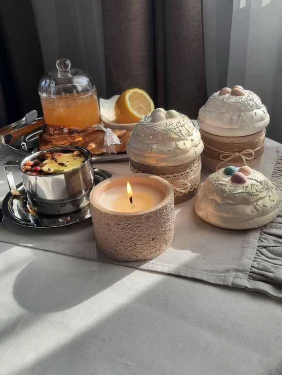 Свеча "Пасхальный кулич"