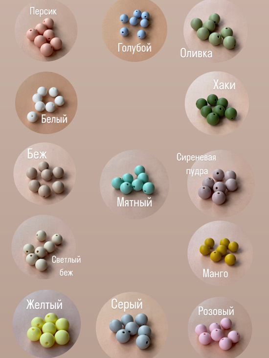 Круглая погремушка-грызунок