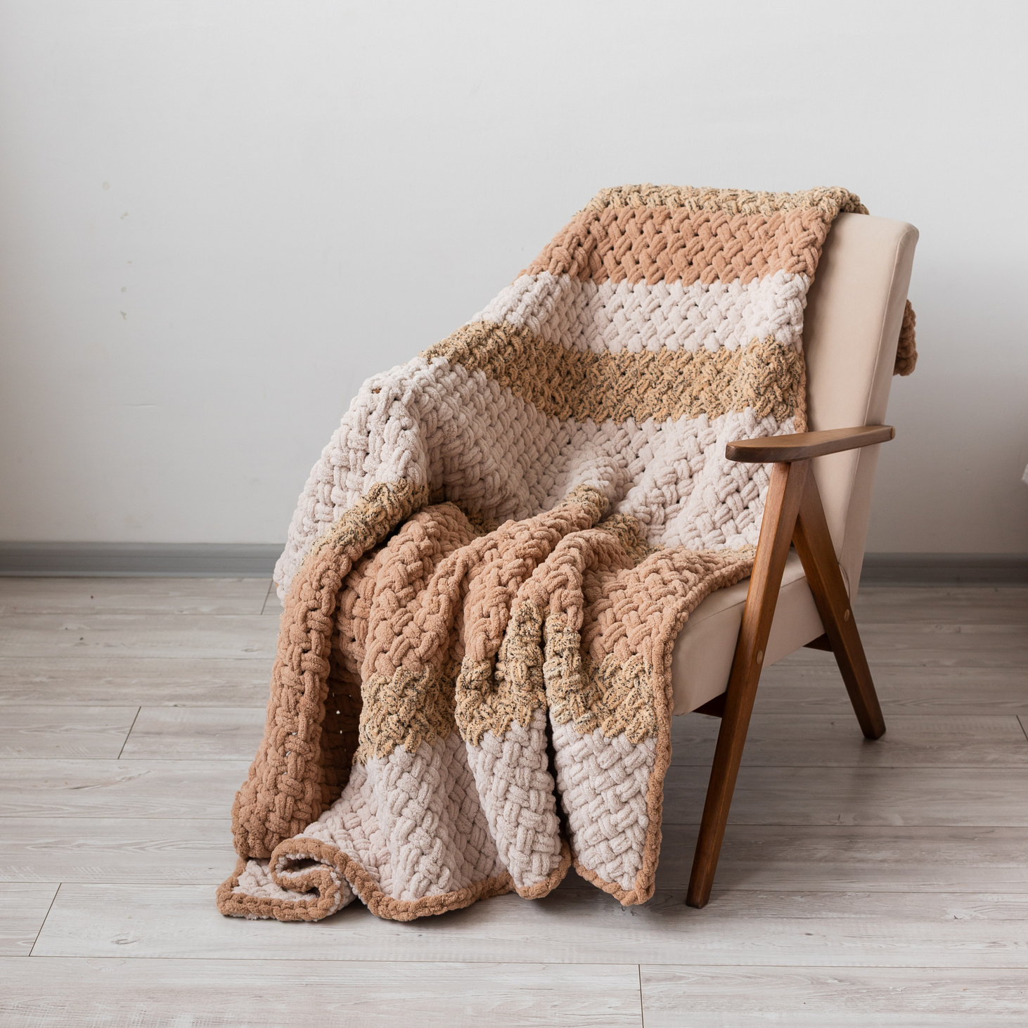 Плед "Песчаная буря" - фотография товара