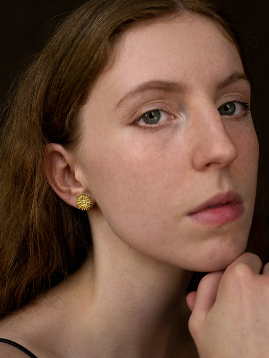 Серьги "Астры"