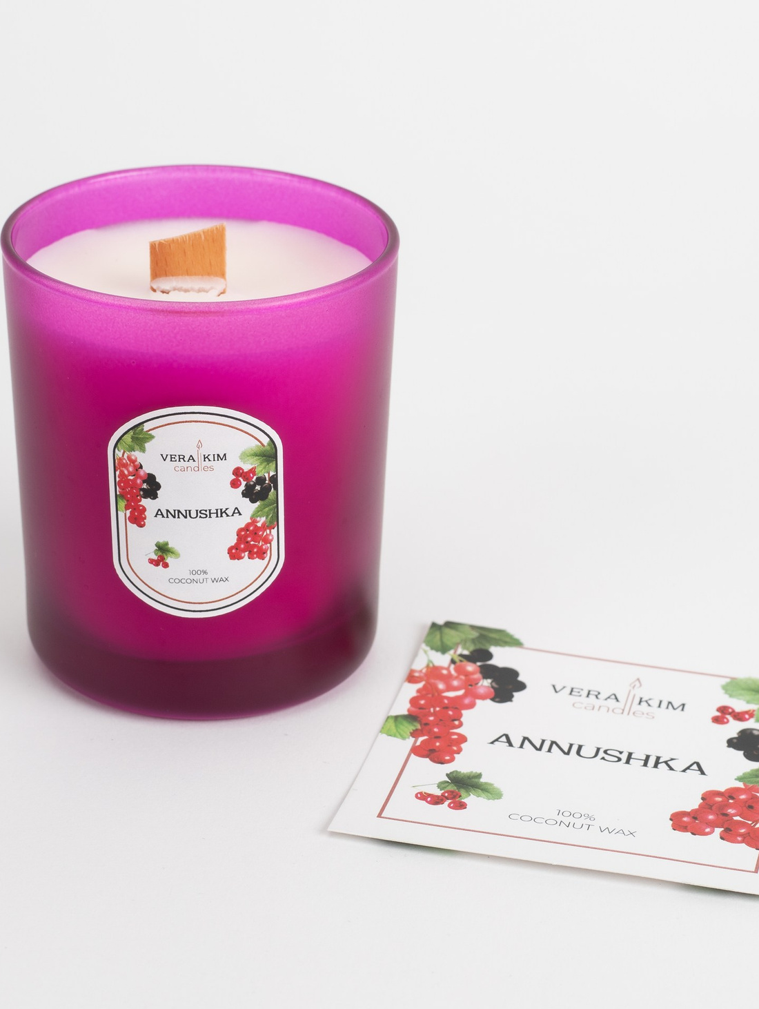 Ароматическая свеча "Annushka" в подарочной сумочке - фотография товара