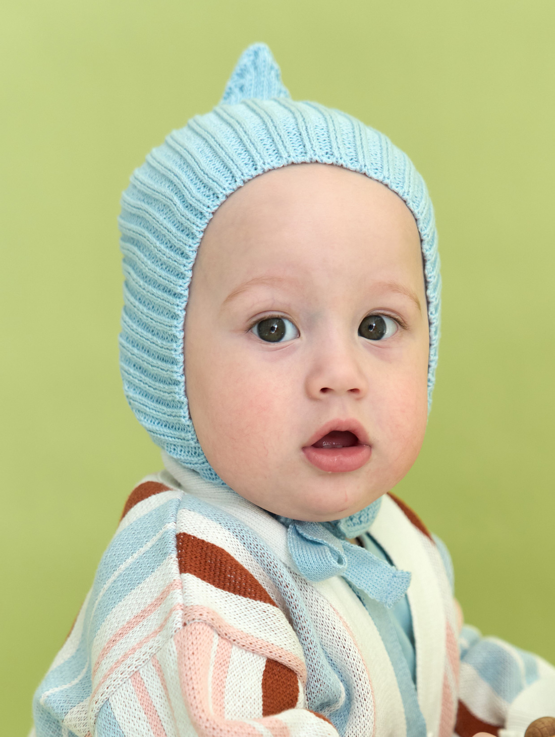 Шапочка эльф "Голубая лагуна" - фотография товара