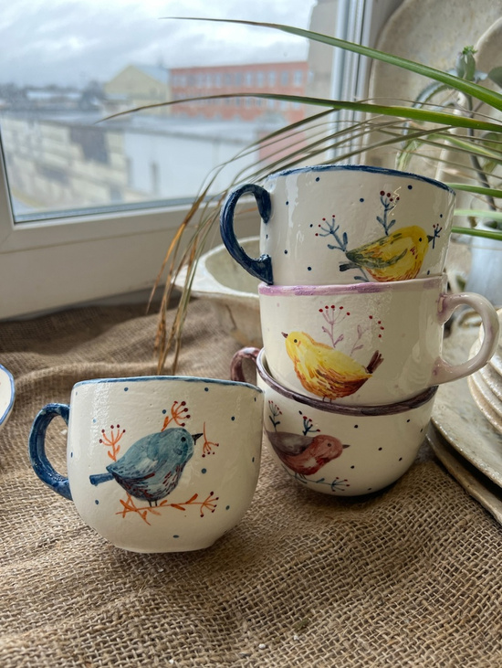 Чашка "Птичка"