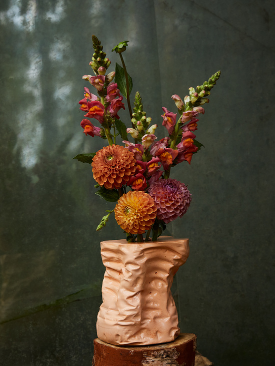 Ваза "Wavy Vase" Оранжевый