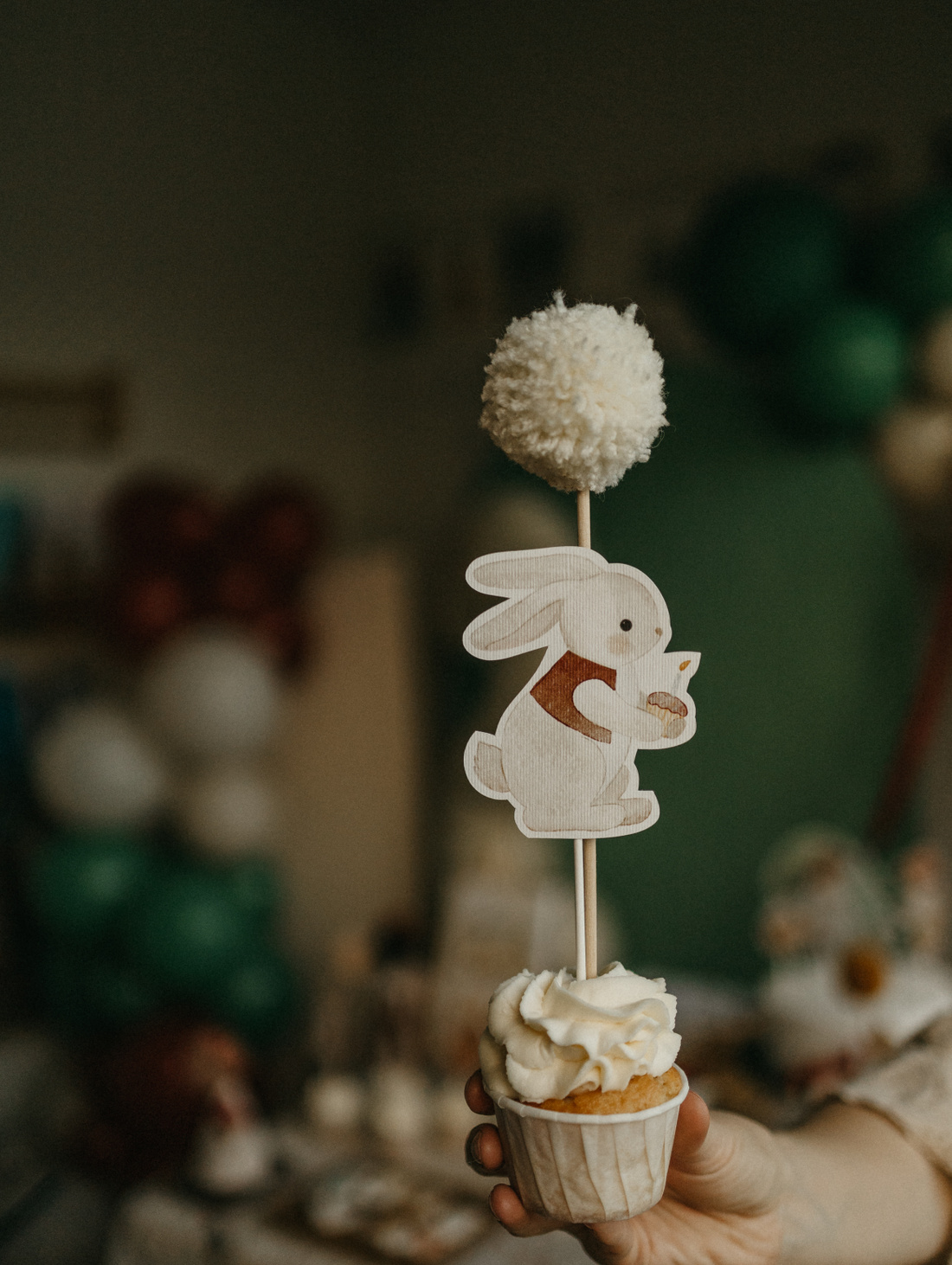 Бумажный топпер «Лесная сказка» Заяц - фотография товара