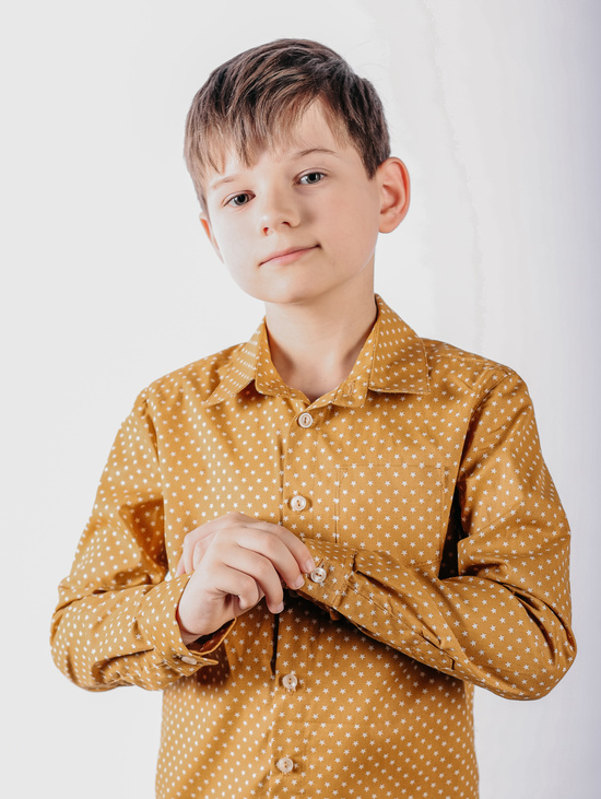 Рубашка для мальчика "Звезды"