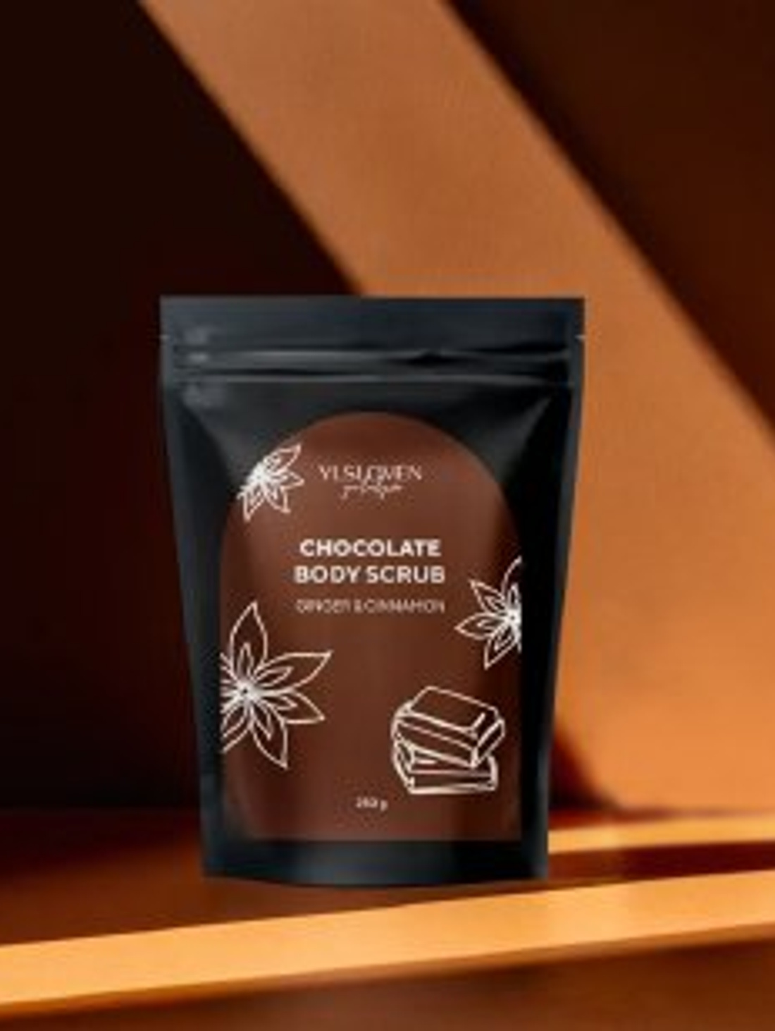 Кофейный Скраб для тела антицеллюлитный с маслами - фотография товара