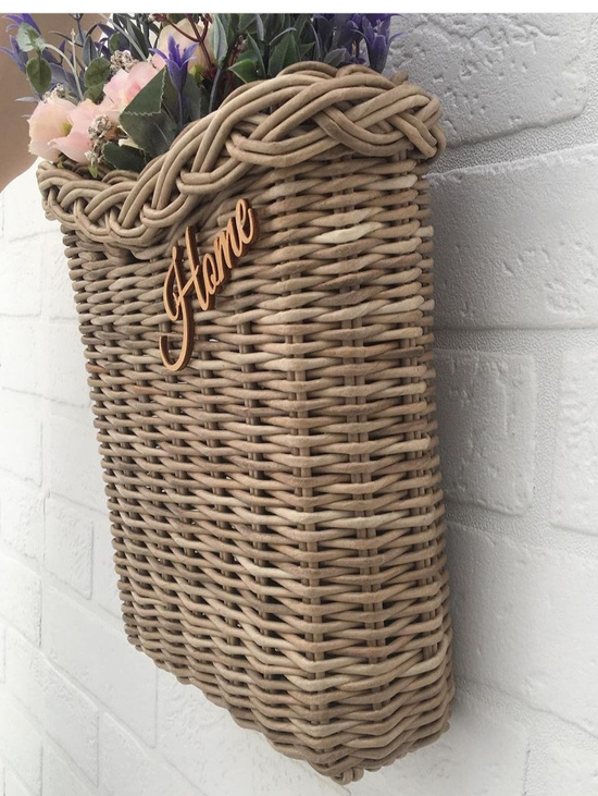Настенная корзина для цветов, door basket