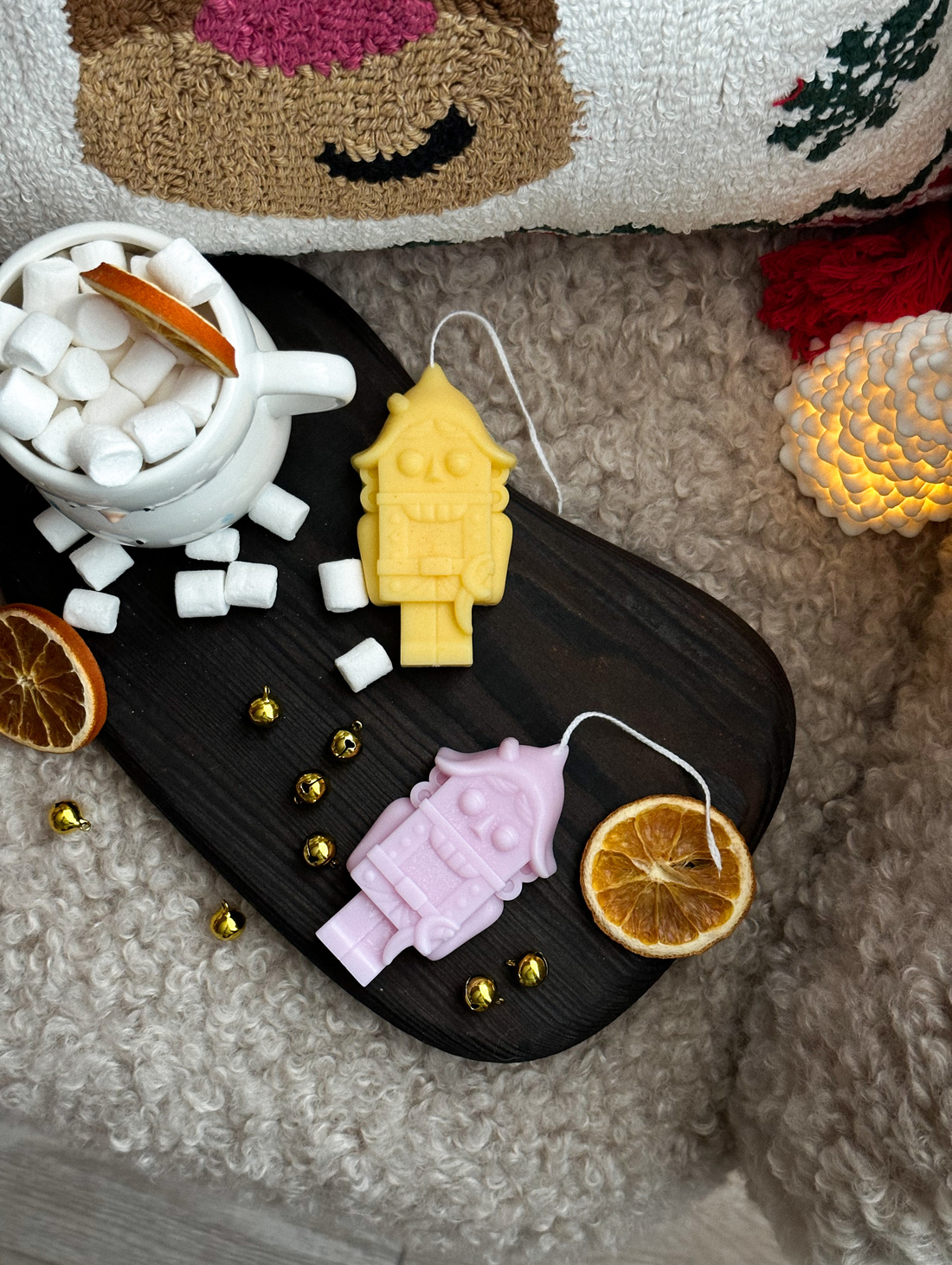 Новогодняя свеча Щелкунчик - фотография товара