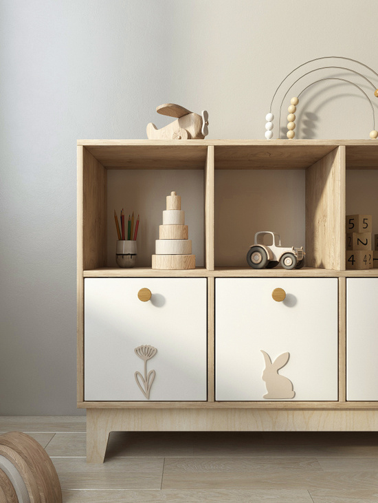 Стеллаж Миди Вуд