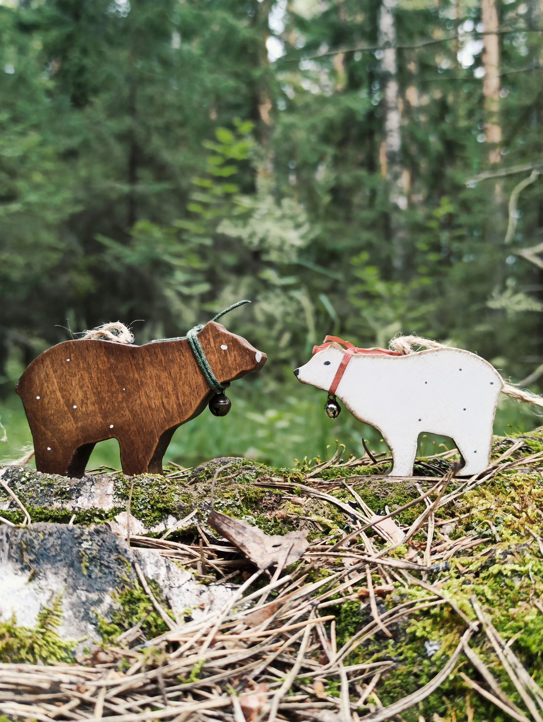 Елочная игрушка "Мишка большой". - фотография товара