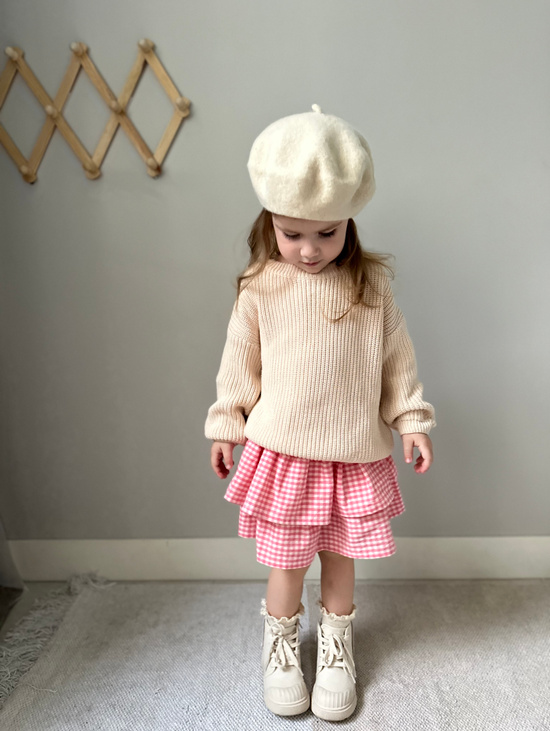 Юбка «мини» с оборками