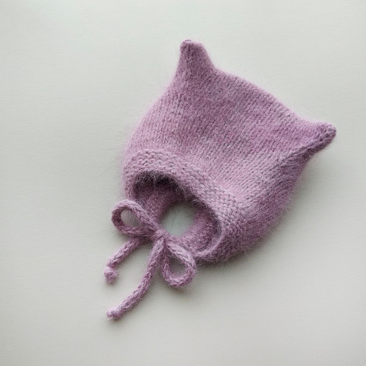 Детская шапочка для новорожденного 0-3 мес