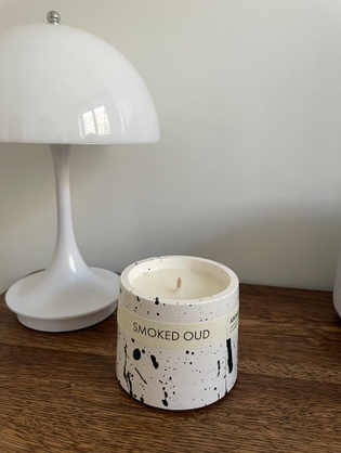 Свеча GIPS «SMOKED OUD» брызги