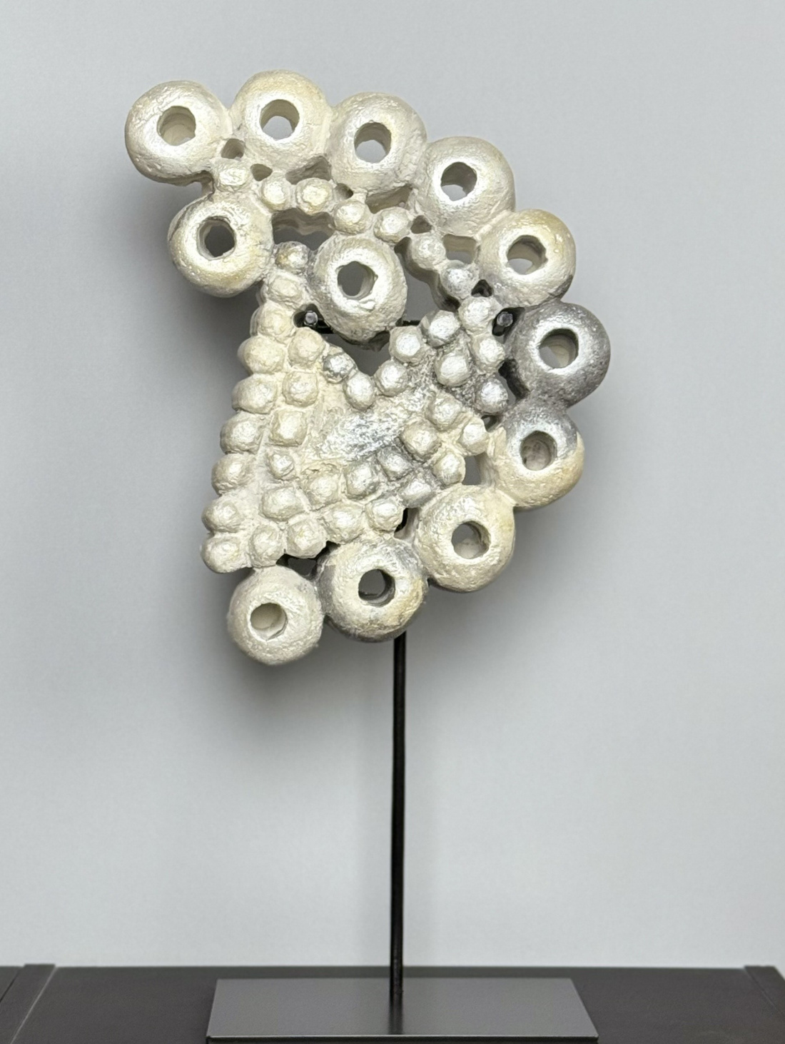 Интерьерный декор "Орнамент большой, мрамор" - фотография товара