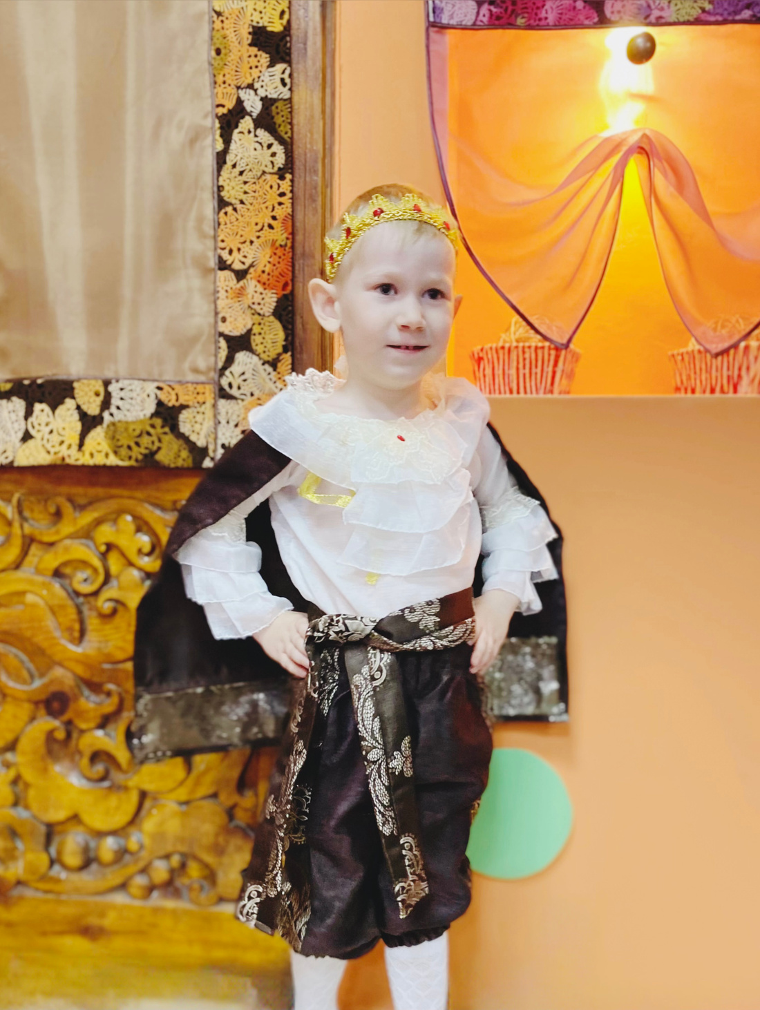 Карнавальный костюм "Король" 2-3.5 лет - фотография товара