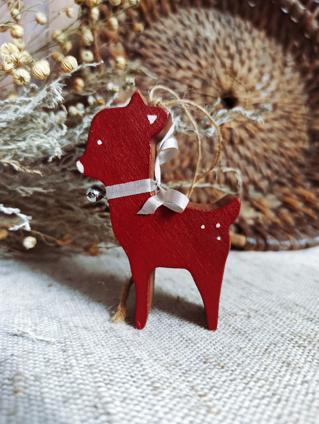 Елочная игрушка "Олененок Бемби" - фотография товара