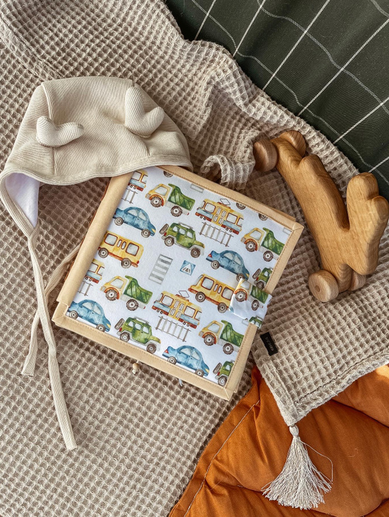 Развивающая книга из фетра