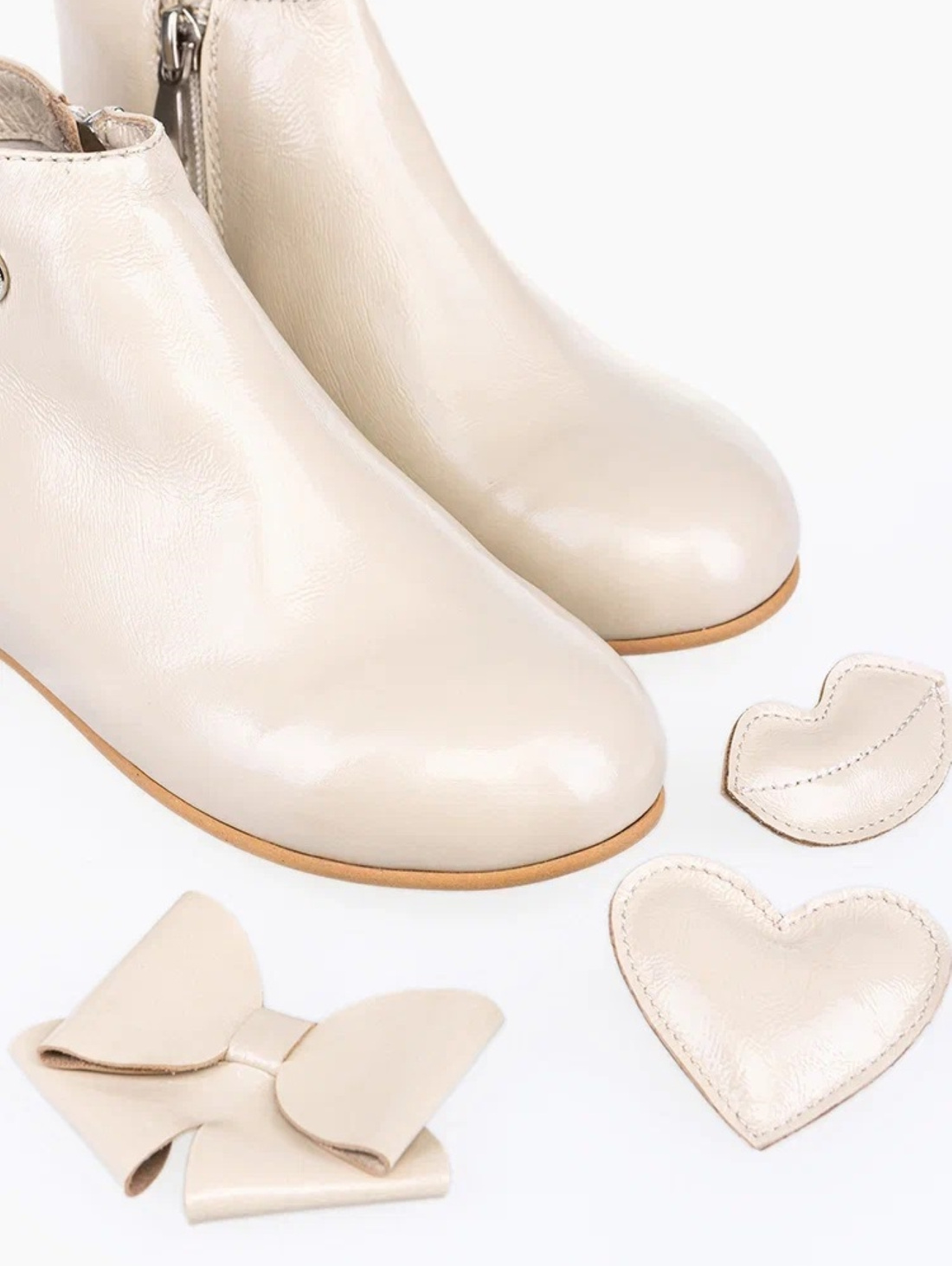 Ботиночки со сменным декором - фотография товара