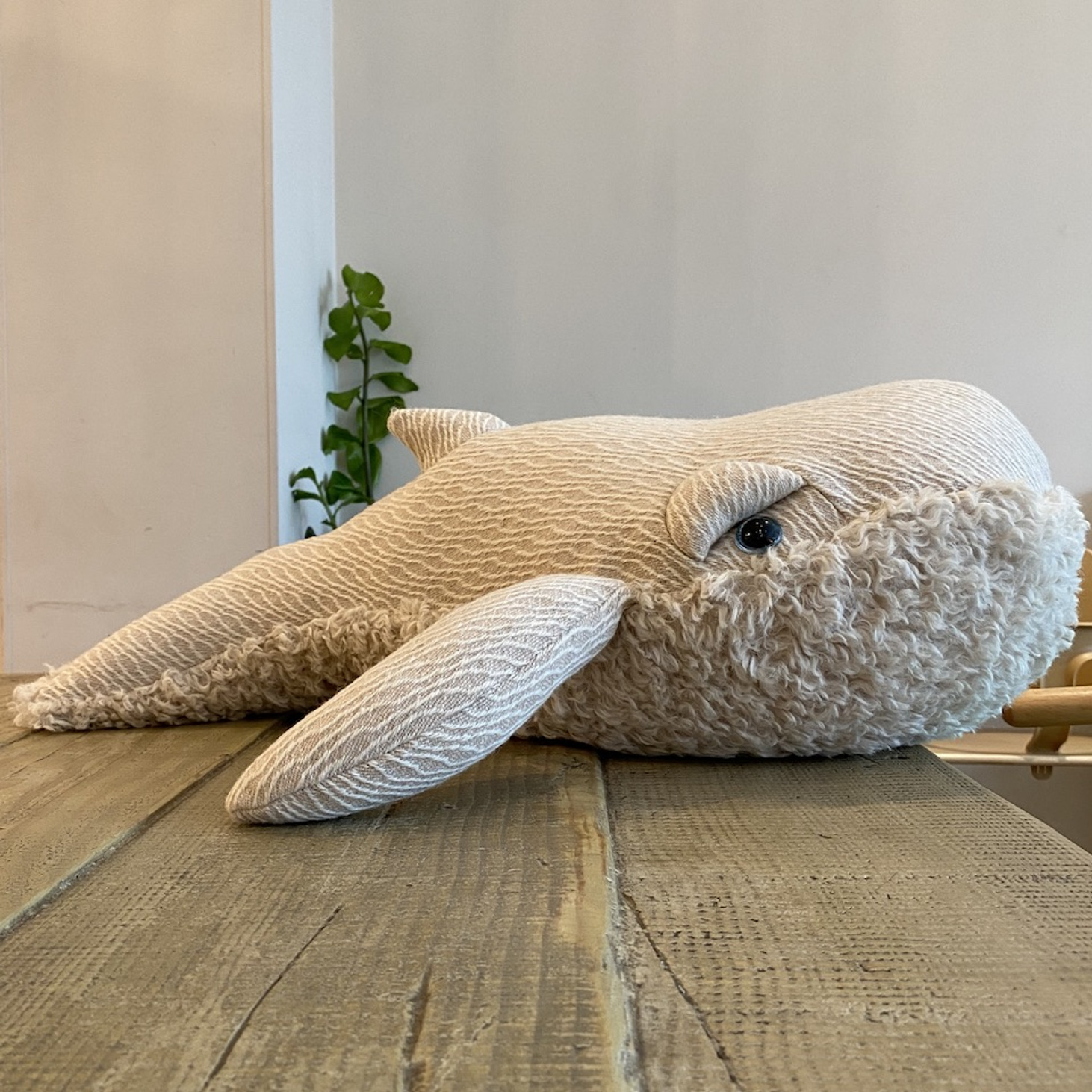 Мягкая игрушка кит - фотография товара