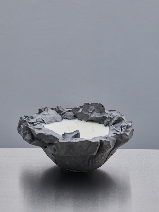 Аромасвеча "Oyster Candle" Графит