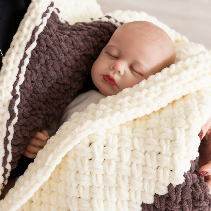 Плед "Шоколадный замок"