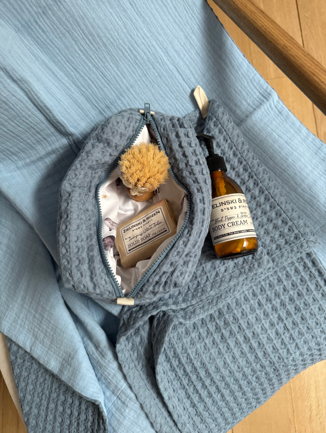 Вафельная косметичка “Ocean” - фотография товара