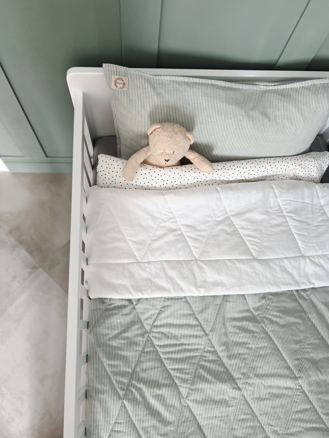 Set Newborn «Полоска полынь» - фотография товара