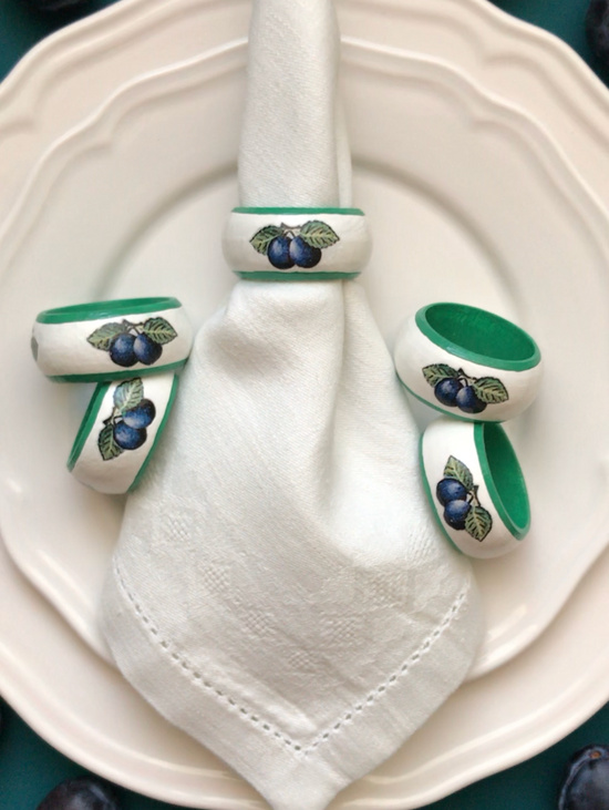 Кольцо для салфеток “Фрукты»