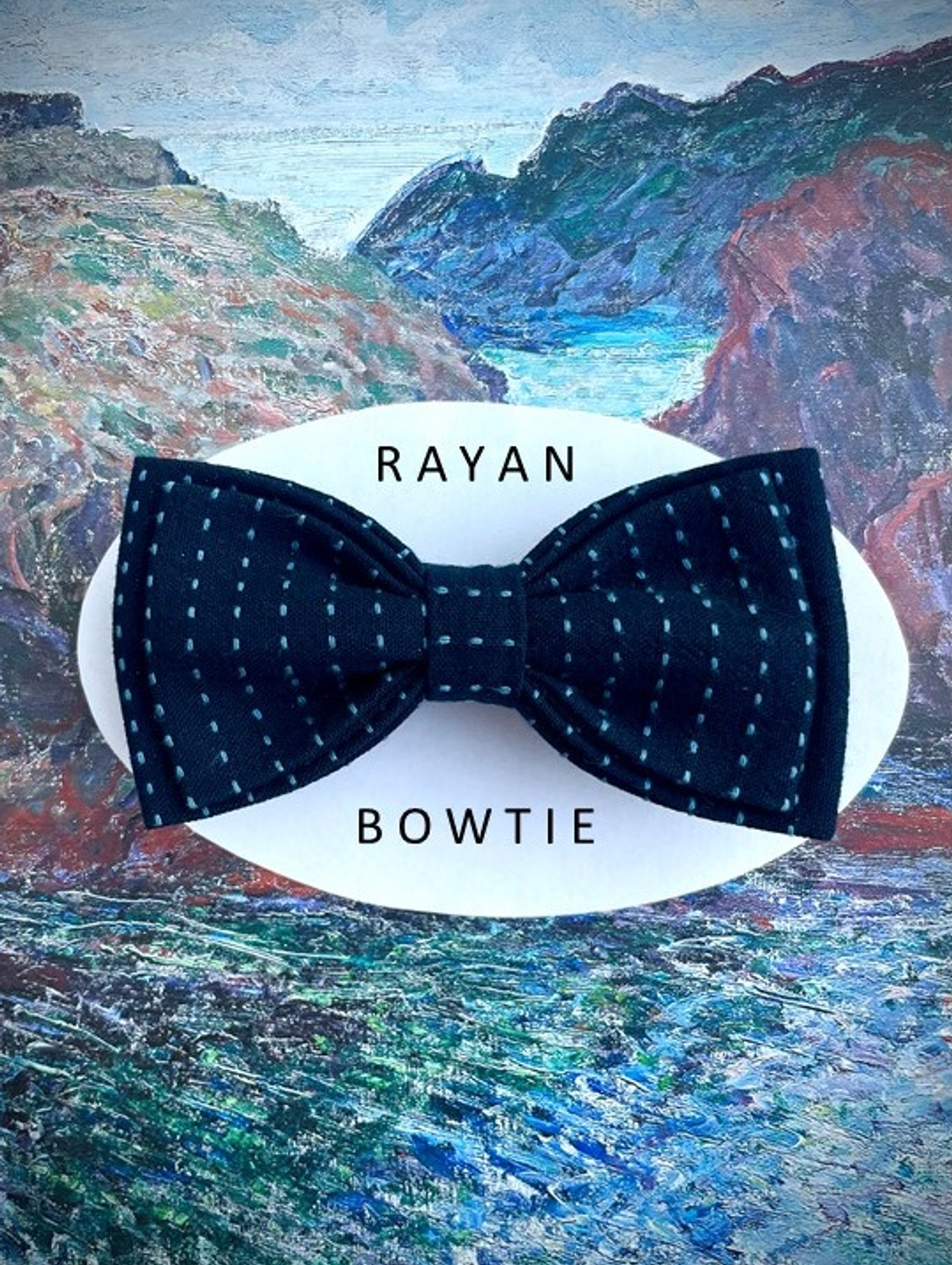 Галстук-бабочка RAYAN "Деним" - фотография товара