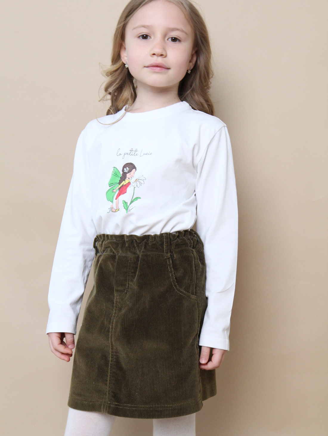 Лонгслив с принтом - фотография товара