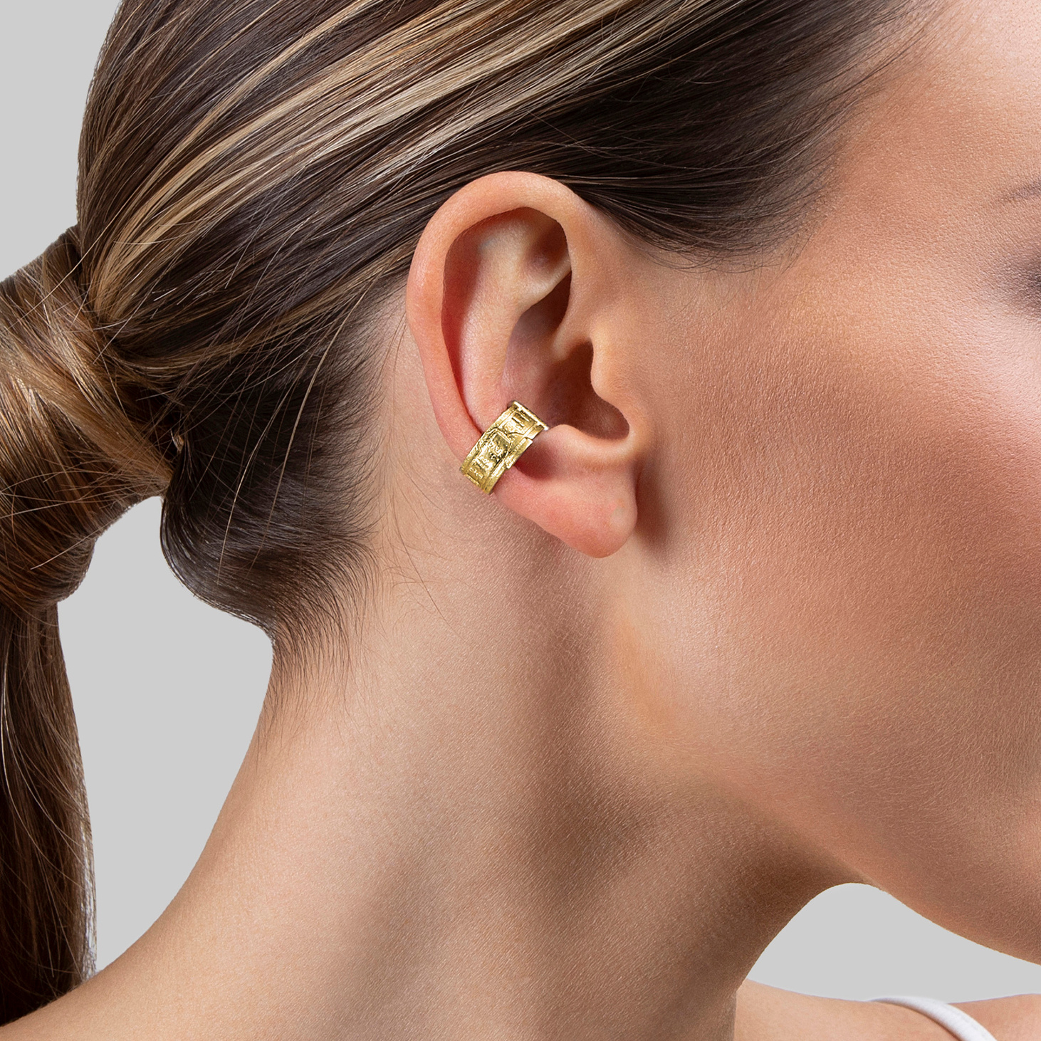 Позолоченная Серебряная каффа DANDANE DAR GOLD - фотография товара